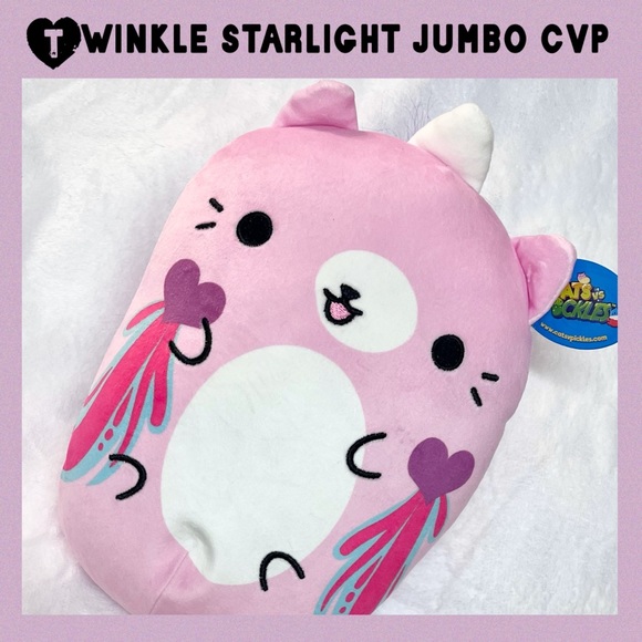 9” Jumbo Twinkle Starlight Cats vs Pickles Series 2 164 CVP Beans Unicorn Cat - Picture 1 of 4